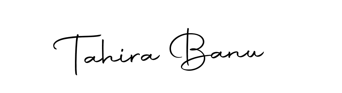 Tahira Banu stylish signature style. Best Handwritten Sign (Autography-DOLnW) for my name. Handwritten Signature Collection Ideas for my name Tahira Banu. Tahira Banu signature style 10 images and pictures png