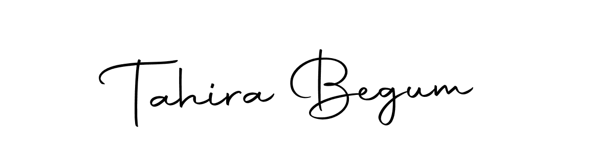 Tahira Begum stylish signature style. Best Handwritten Sign (Autography-DOLnW) for my name. Handwritten Signature Collection Ideas for my name Tahira Begum. Tahira Begum signature style 10 images and pictures png