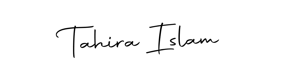 It looks lik you need a new signature style for name Tahira Islam. Design unique handwritten (Autography-DOLnW) signature with our free signature maker in just a few clicks. Tahira Islam signature style 10 images and pictures png
