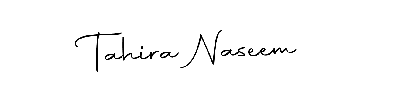 Also we have Tahira Naseem name is the best signature style. Create professional handwritten signature collection using Autography-DOLnW autograph style. Tahira Naseem signature style 10 images and pictures png
