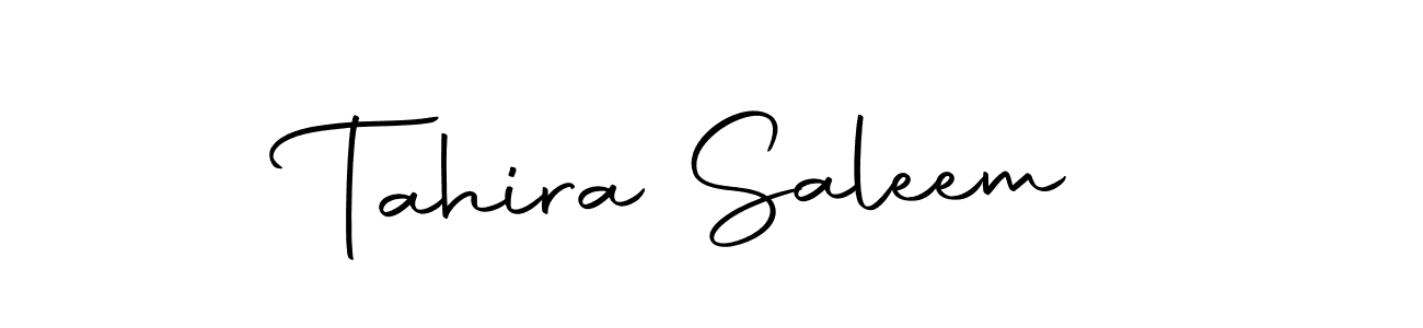 How to make Tahira Saleem signature? Autography-DOLnW is a professional autograph style. Create handwritten signature for Tahira Saleem name. Tahira Saleem signature style 10 images and pictures png