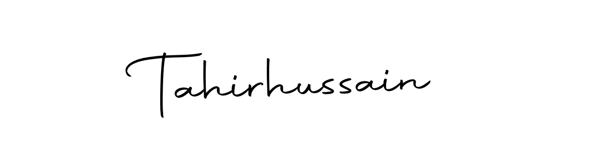 Here are the top 10 professional signature styles for the name Tahirhussain. These are the best autograph styles you can use for your name. Tahirhussain signature style 10 images and pictures png