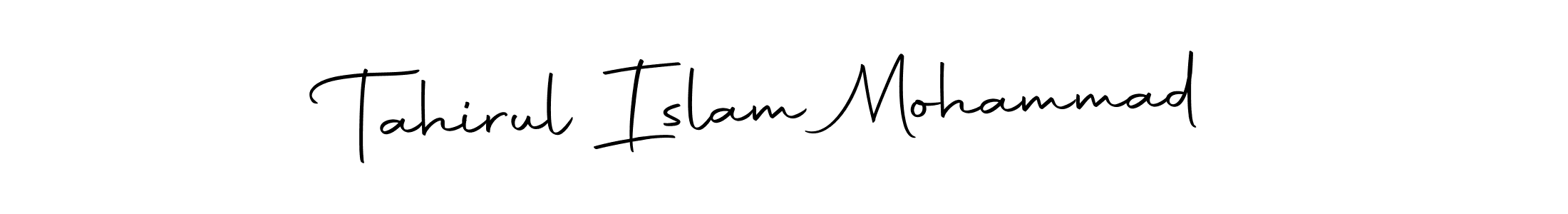 Similarly Autography-DOLnW is the best handwritten signature design. Signature creator online .You can use it as an online autograph creator for name Tahirul Islam Mohammad. Tahirul Islam Mohammad signature style 10 images and pictures png
