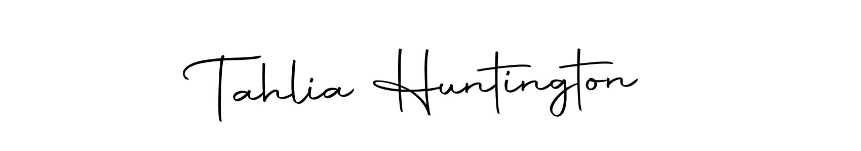 Tahlia Huntington stylish signature style. Best Handwritten Sign (Autography-DOLnW) for my name. Handwritten Signature Collection Ideas for my name Tahlia Huntington. Tahlia Huntington signature style 10 images and pictures png