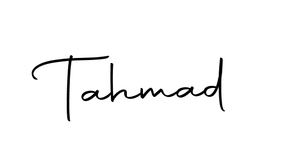 You can use this online signature creator to create a handwritten signature for the name Tahmad. This is the best online autograph maker. Tahmad signature style 10 images and pictures png