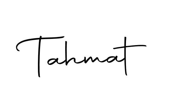 Create a beautiful signature design for name Tahmat. With this signature (Autography-DOLnW) fonts, you can make a handwritten signature for free. Tahmat signature style 10 images and pictures png