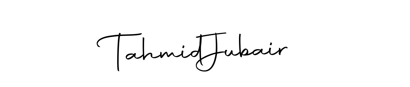 Design your own signature with our free online signature maker. With this signature software, you can create a handwritten (Autography-DOLnW) signature for name Tahmid  Jubair. Tahmid  Jubair signature style 10 images and pictures png