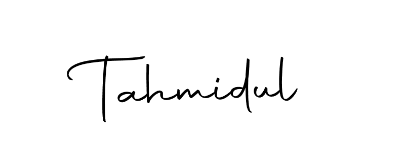 The best way (Autography-DOLnW) to make a short signature is to pick only two or three words in your name. The name Tahmidul include a total of six letters. For converting this name. Tahmidul signature style 10 images and pictures png