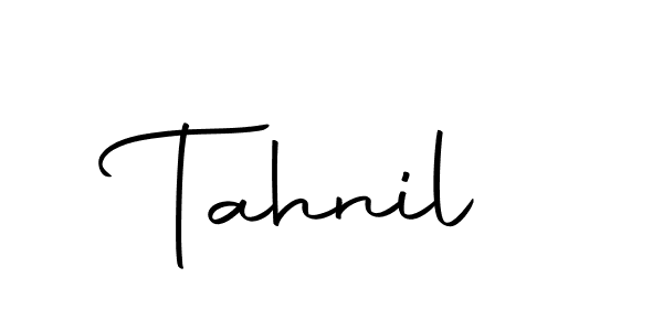 You should practise on your own different ways (Autography-DOLnW) to write your name (Tahnil) in signature. don't let someone else do it for you. Tahnil signature style 10 images and pictures png