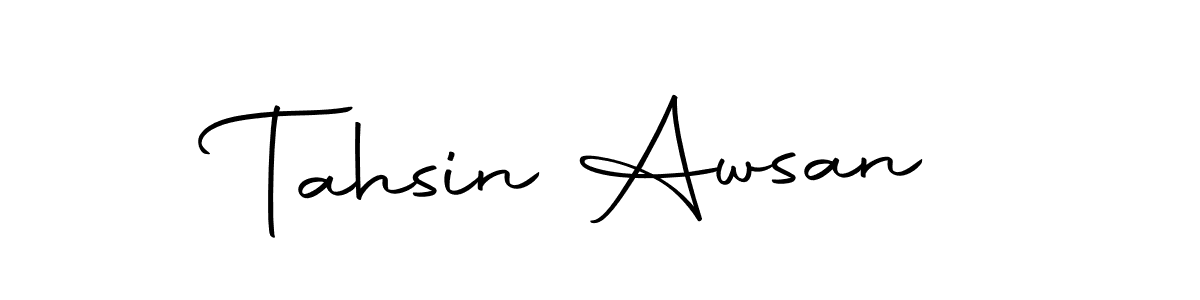 This is the best signature style for the Tahsin Awsan name. Also you like these signature font (Autography-DOLnW). Mix name signature. Tahsin Awsan signature style 10 images and pictures png