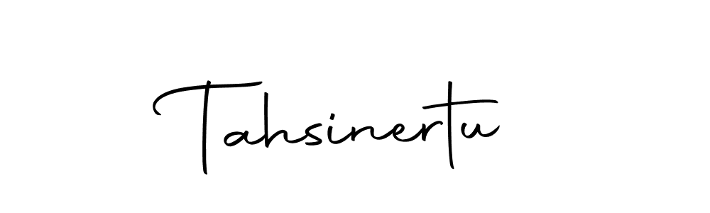 Use a signature maker to create a handwritten signature online. With this signature software, you can design (Autography-DOLnW) your own signature for name Tahsinertu. Tahsinertu signature style 10 images and pictures png