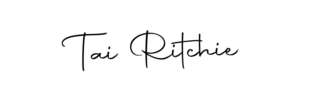 You can use this online signature creator to create a handwritten signature for the name Tai Ritchie. This is the best online autograph maker. Tai Ritchie signature style 10 images and pictures png