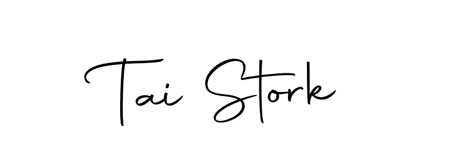 Make a beautiful signature design for name Tai Stork. Use this online signature maker to create a handwritten signature for free. Tai Stork signature style 10 images and pictures png