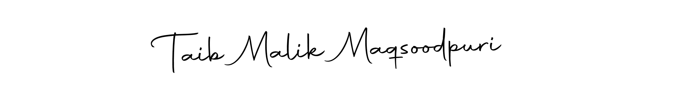 Also we have Taib Malik Maqsoodpuri name is the best signature style. Create professional handwritten signature collection using Autography-DOLnW autograph style. Taib Malik Maqsoodpuri signature style 10 images and pictures png