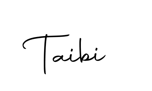 Design your own signature with our free online signature maker. With this signature software, you can create a handwritten (Autography-DOLnW) signature for name Taibi. Taibi signature style 10 images and pictures png