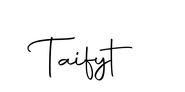 if you are searching for the best signature style for your name Taifyt. so please give up your signature search. here we have designed multiple signature styles  using Autography-DOLnW. Taifyt signature style 10 images and pictures png