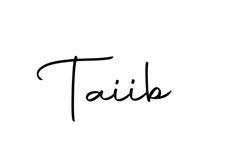 Create a beautiful signature design for name Taiib. With this signature (Autography-DOLnW) fonts, you can make a handwritten signature for free. Taiib signature style 10 images and pictures png