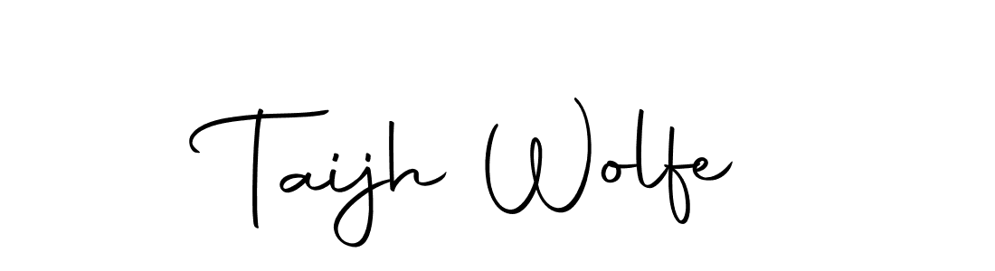 Similarly Autography-DOLnW is the best handwritten signature design. Signature creator online .You can use it as an online autograph creator for name Taijh Wolfe. Taijh Wolfe signature style 10 images and pictures png