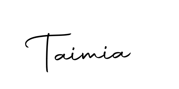 Taimia stylish signature style. Best Handwritten Sign (Autography-DOLnW) for my name. Handwritten Signature Collection Ideas for my name Taimia. Taimia signature style 10 images and pictures png