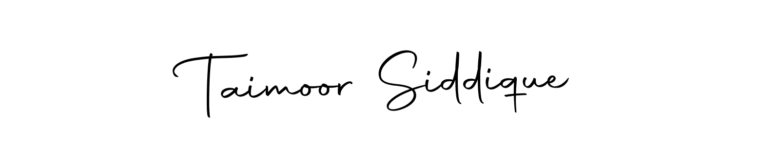 It looks lik you need a new signature style for name Taimoor Siddique. Design unique handwritten (Autography-DOLnW) signature with our free signature maker in just a few clicks. Taimoor Siddique signature style 10 images and pictures png