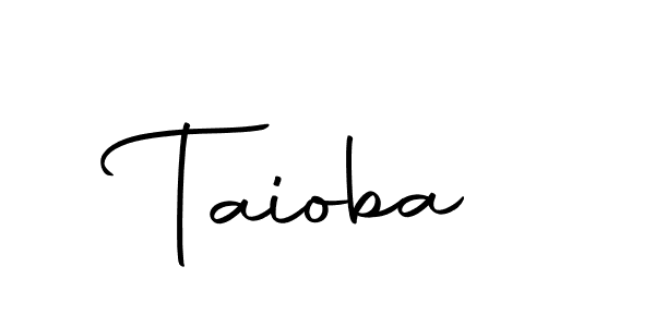 Taioba stylish signature style. Best Handwritten Sign (Autography-DOLnW) for my name. Handwritten Signature Collection Ideas for my name Taioba. Taioba signature style 10 images and pictures png