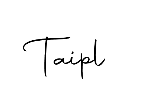 You should practise on your own different ways (Autography-DOLnW) to write your name (Taipl) in signature. don't let someone else do it for you. Taipl signature style 10 images and pictures png