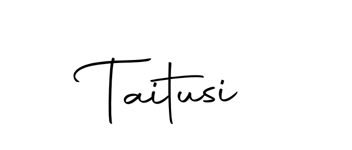 How to make Taitusi name signature. Use Autography-DOLnW style for creating short signs online. This is the latest handwritten sign. Taitusi signature style 10 images and pictures png