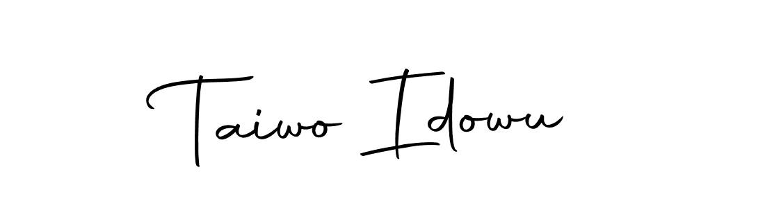 Here are the top 10 professional signature styles for the name Taiwo Idowu. These are the best autograph styles you can use for your name. Taiwo Idowu signature style 10 images and pictures png