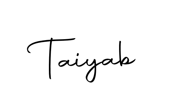 How to make Taiyab name signature. Use Autography-DOLnW style for creating short signs online. This is the latest handwritten sign. Taiyab signature style 10 images and pictures png
