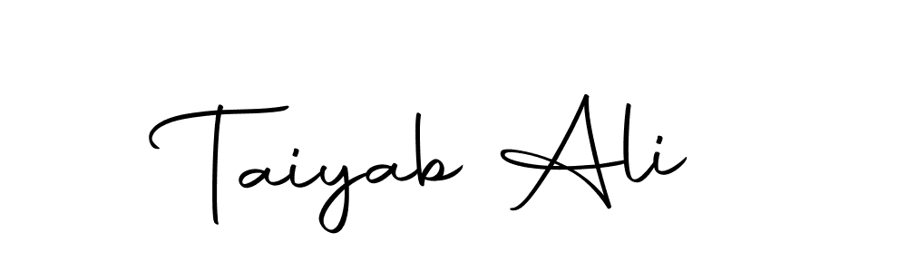 Make a short Taiyab Ali signature style. Manage your documents anywhere anytime using Autography-DOLnW. Create and add eSignatures, submit forms, share and send files easily. Taiyab Ali signature style 10 images and pictures png