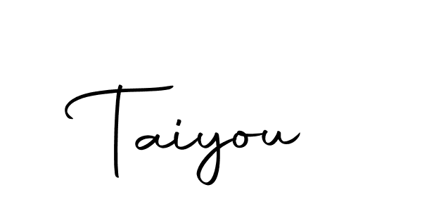 Use a signature maker to create a handwritten signature online. With this signature software, you can design (Autography-DOLnW) your own signature for name Taiyou. Taiyou signature style 10 images and pictures png