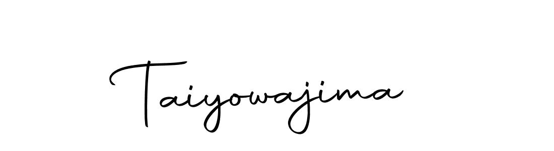 You should practise on your own different ways (Autography-DOLnW) to write your name (Taiyowajima) in signature. don't let someone else do it for you. Taiyowajima signature style 10 images and pictures png