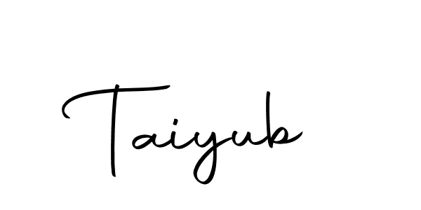 Taiyub stylish signature style. Best Handwritten Sign (Autography-DOLnW) for my name. Handwritten Signature Collection Ideas for my name Taiyub. Taiyub signature style 10 images and pictures png