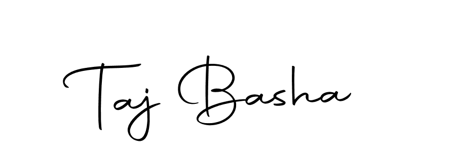 Make a beautiful signature design for name Taj Basha. With this signature (Autography-DOLnW) style, you can create a handwritten signature for free. Taj Basha signature style 10 images and pictures png