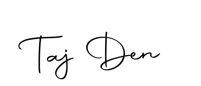 if you are searching for the best signature style for your name Taj Den. so please give up your signature search. here we have designed multiple signature styles  using Autography-DOLnW. Taj Den signature style 10 images and pictures png