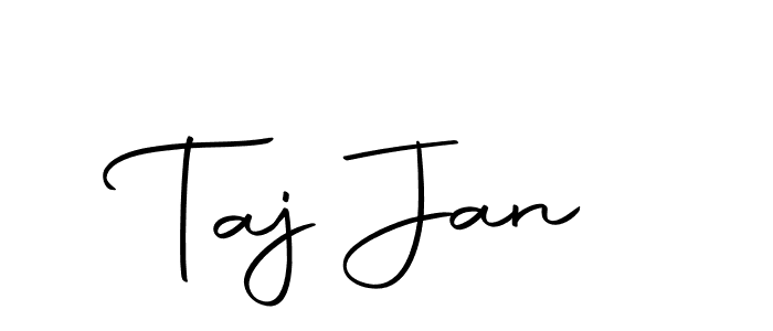 Also we have Taj Jan name is the best signature style. Create professional handwritten signature collection using Autography-DOLnW autograph style. Taj Jan signature style 10 images and pictures png