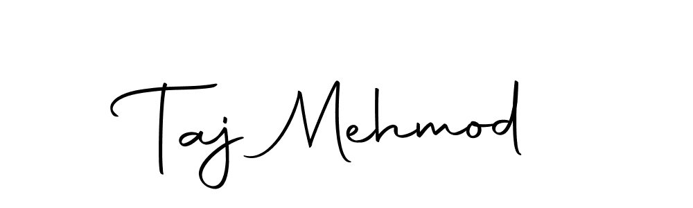 Taj Mehmod stylish signature style. Best Handwritten Sign (Autography-DOLnW) for my name. Handwritten Signature Collection Ideas for my name Taj Mehmod. Taj Mehmod signature style 10 images and pictures png