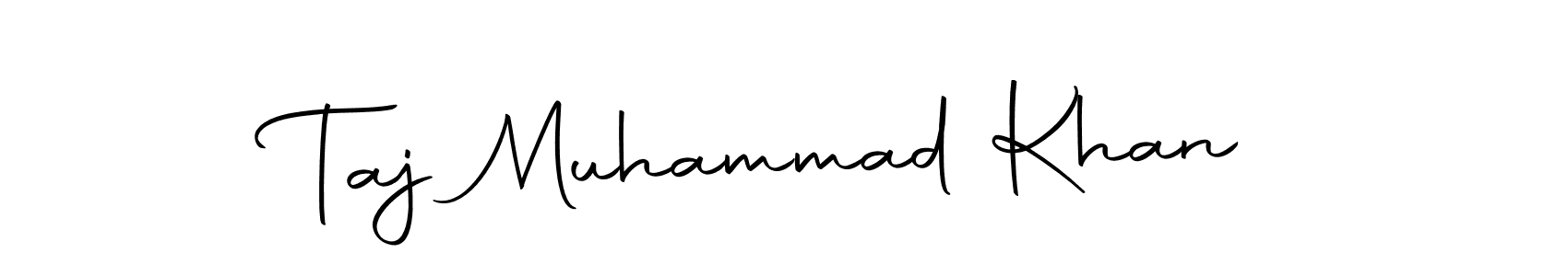 Make a beautiful signature design for name Taj Muhammad Khan. Use this online signature maker to create a handwritten signature for free. Taj Muhammad Khan signature style 10 images and pictures png