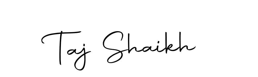 How to make Taj Shaikh signature? Autography-DOLnW is a professional autograph style. Create handwritten signature for Taj Shaikh name. Taj Shaikh signature style 10 images and pictures png