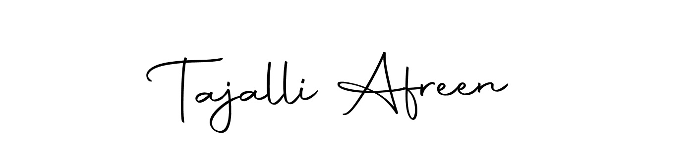 You should practise on your own different ways (Autography-DOLnW) to write your name (Tajalli Afreen) in signature. don't let someone else do it for you. Tajalli Afreen signature style 10 images and pictures png