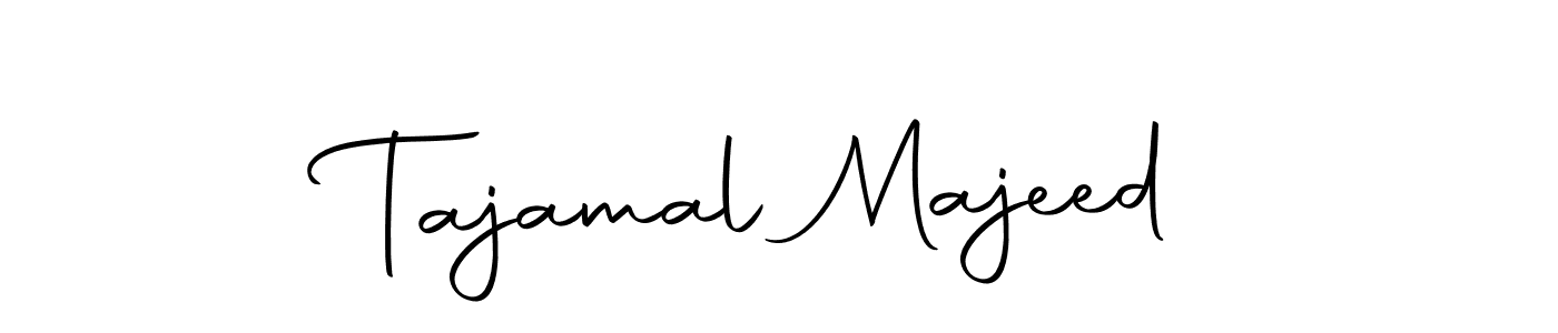 Create a beautiful signature design for name Tajamal Majeed. With this signature (Autography-DOLnW) fonts, you can make a handwritten signature for free. Tajamal Majeed signature style 10 images and pictures png