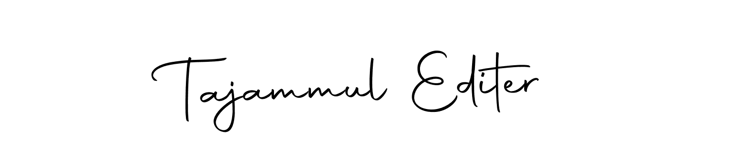 Use a signature maker to create a handwritten signature online. With this signature software, you can design (Autography-DOLnW) your own signature for name Tajammul Editer. Tajammul Editer signature style 10 images and pictures png