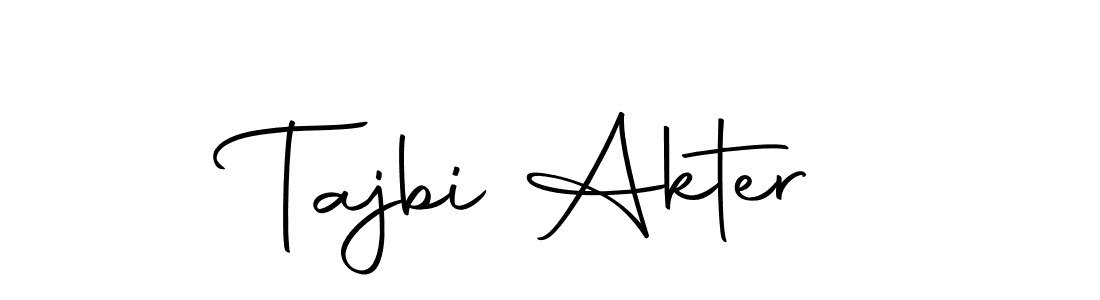 You can use this online signature creator to create a handwritten signature for the name Tajbi Akter. This is the best online autograph maker. Tajbi Akter signature style 10 images and pictures png