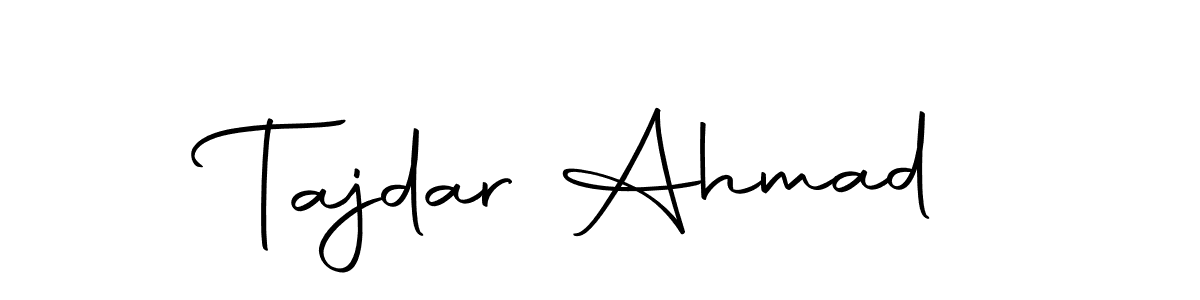 Similarly Autography-DOLnW is the best handwritten signature design. Signature creator online .You can use it as an online autograph creator for name Tajdar Ahmad. Tajdar Ahmad signature style 10 images and pictures png