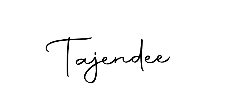 Similarly Autography-DOLnW is the best handwritten signature design. Signature creator online .You can use it as an online autograph creator for name Tajendee. Tajendee signature style 10 images and pictures png