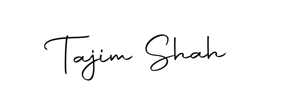 The best way (Autography-DOLnW) to make a short signature is to pick only two or three words in your name. The name Tajim Shah include a total of six letters. For converting this name. Tajim Shah signature style 10 images and pictures png