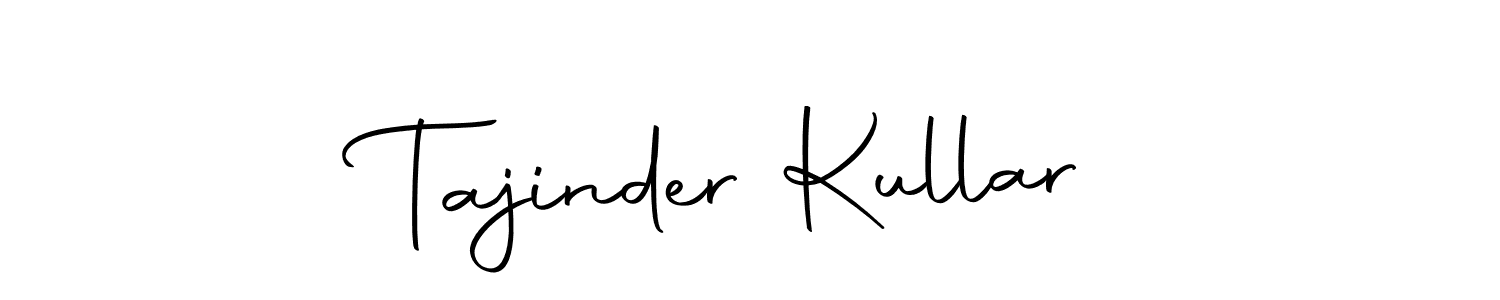 Also we have Tajinder Kullar name is the best signature style. Create professional handwritten signature collection using Autography-DOLnW autograph style. Tajinder Kullar signature style 10 images and pictures png