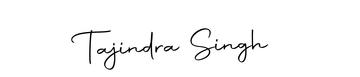 How to make Tajindra Singh name signature. Use Autography-DOLnW style for creating short signs online. This is the latest handwritten sign. Tajindra Singh signature style 10 images and pictures png