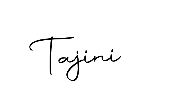 Create a beautiful signature design for name Tajini. With this signature (Autography-DOLnW) fonts, you can make a handwritten signature for free. Tajini signature style 10 images and pictures png