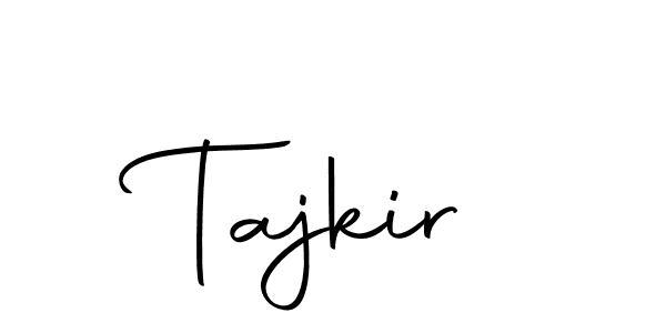 Tajkir stylish signature style. Best Handwritten Sign (Autography-DOLnW) for my name. Handwritten Signature Collection Ideas for my name Tajkir. Tajkir signature style 10 images and pictures png